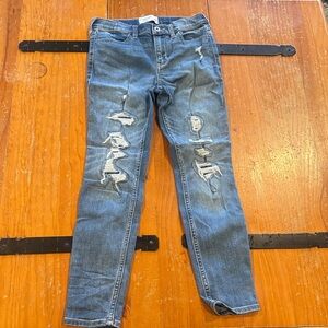 Abercrombie kids high rise Jean legging